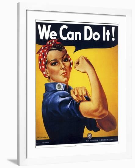 We Can Do It-null-Framed Giclee Print