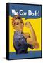 We Can Do It!-null-Framed Stretched Canvas