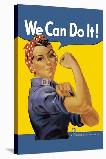 We Can Do It!-null-Stretched Canvas