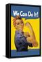 We Can Do It!-null-Framed Stretched Canvas