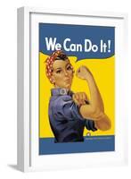 We Can Do It!-null-Framed Art Print