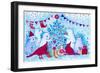 We Decorate The Christmas Tree-Oxana Zaika-Framed Giclee Print