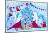 We Decorate The Christmas Tree-Oxana Zaika-Mounted Giclee Print