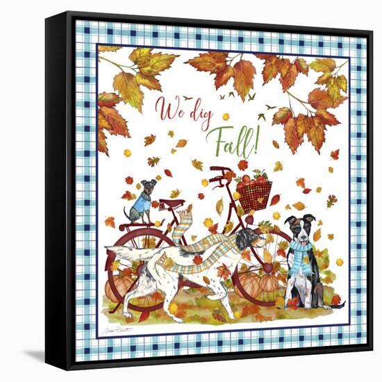 We Dig Fall-A-Jean Plout-Framed Stretched Canvas