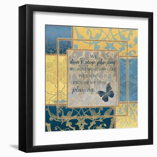 We Don't Stop Playing-Piper Ballantyne-Framed Art Print