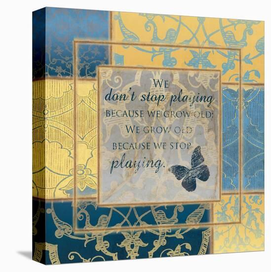 We Don't Stop Playing-Piper Ballantyne-Stretched Canvas