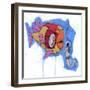 We Get Deep-Ric Stultz-Framed Giclee Print