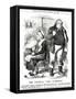 We Gladstone, Gummidge-John Tenniel-Framed Stretched Canvas