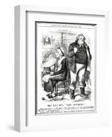 We Gladstone, Gummidge-John Tenniel-Framed Art Print