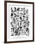 We Gladstone, Many Heads-null-Framed Art Print