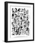 We Gladstone, Many Heads-null-Framed Art Print