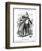 We Gladstone, Micawber-John Tenniel-Framed Art Print