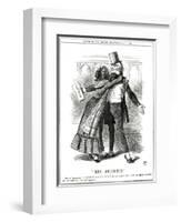 We Gladstone, Micawber-John Tenniel-Framed Art Print