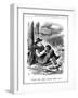 We Gladstone, Singing-John Tenniel-Framed Art Print