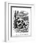 We Gladstone, Singing-John Tenniel-Framed Art Print