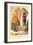 We Go to Church-Dorothy Handsaker-Framed Art Print