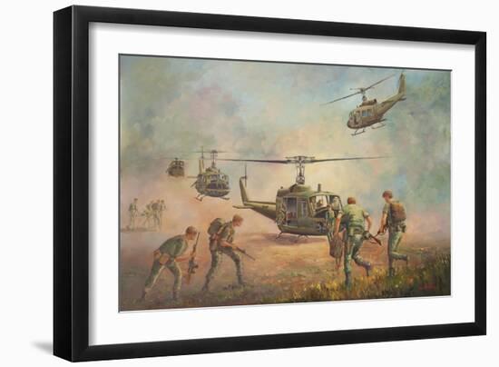 We Gotta Get Out Of This Place-John Bradley-Framed Giclee Print