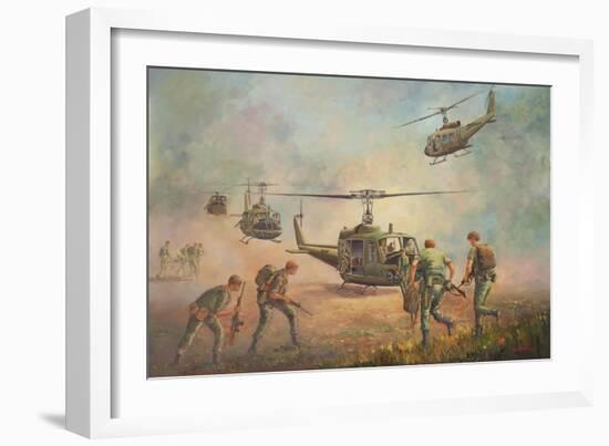 We Gotta Get Out Of This Place-John Bradley-Framed Giclee Print