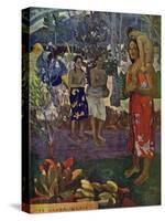 'We Greet Thee, Mary', 1936-Paul Gauguin-Stretched Canvas