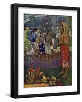 'We Greet Thee, Mary', 1936-Paul Gauguin-Framed Giclee Print