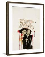 We Have Decided the Bullet Must Have Been Going Very Fast-Jean-Michel Basquiat-Framed Giclee Print