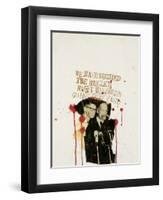 We Have Decided the Bullet Must Have Been Going Very Fast-Jean-Michel Basquiat-Framed Premium Giclee Print