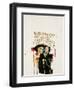 We Have Decided the Bullet Must Have Been Going Very Fast-Jean-Michel Basquiat-Framed Premium Giclee Print