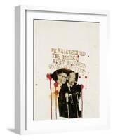 We Have Decided the Bullet Must Have Been Going Very Fast-Jean-Michel Basquiat-Framed Giclee Print