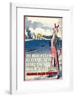 We Have Nothing to Fear But the Fear of Not Having Beer Itself-null-Framed Art Print