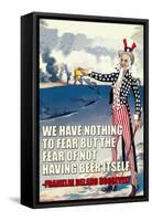 We Have Nothing to Fear But the Fear of Not Having Beer Itself-null-Framed Stretched Canvas
