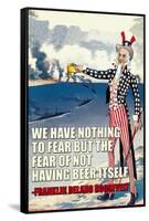 We Have Nothing to Fear But the Fear of Not Having Beer Itself-null-Framed Stretched Canvas