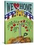 We Heart Home-Margaret Wilson-Stretched Canvas