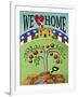 We Heart Home-Margaret Wilson-Framed Giclee Print