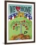 We Heart Home-Margaret Wilson-Framed Giclee Print