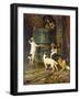 We Just Want to Play (Oil on Canvas)-Arthur Wardle-Framed Giclee Print