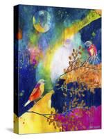We'll Be Birds-Vicki McArdle Art-Stretched Canvas