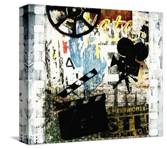We love Movies-Irena Orlov-Stretched Canvas