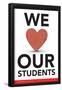 We Love Our Students-Gerard Aflague Collection-Framed Poster