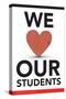 We Love Our Students-Gerard Aflague Collection-Stretched Canvas