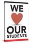 We Love Our Students-Gerard Aflague Collection-Stretched Canvas