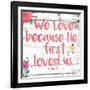 We Love-Jace Grey-Framed Art Print