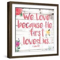 We Love-Jace Grey-Framed Art Print