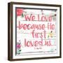 We Love-Jace Grey-Framed Art Print