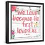 We Love-Jace Grey-Framed Art Print