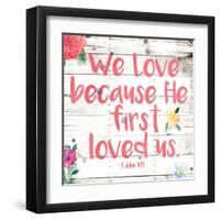 We Love-Jace Grey-Framed Art Print