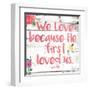 We Love-Jace Grey-Framed Art Print