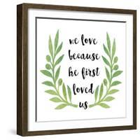 We Love-Erin Clark-Framed Giclee Print