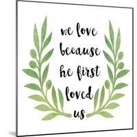 We Love-Erin Clark-Mounted Giclee Print