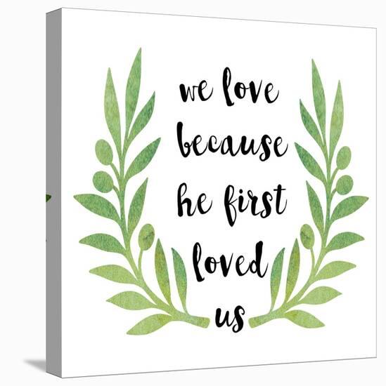 We Love-Erin Clark-Stretched Canvas