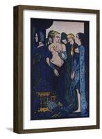 'We Named Lucrezia Crivelli and Titian's Lady', c1910-Harry Clarke-Framed Giclee Print